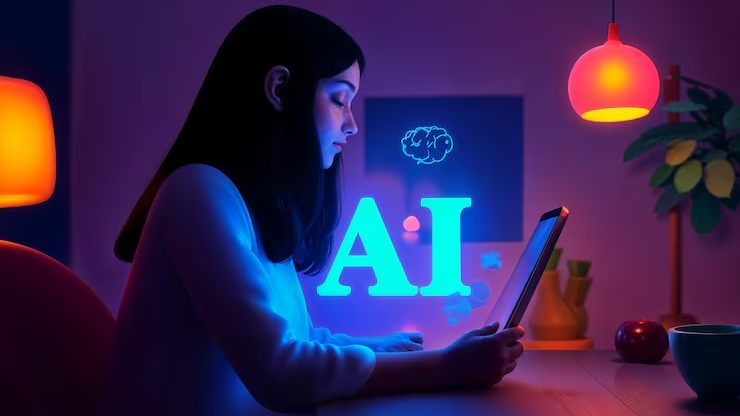 Visual representation of Agentic AI thinking, planning, and acting on its own